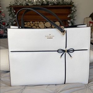 White Kate Spade purse